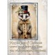DUTCH LADY CHRISTMAS  GREETING CARD Christmas Badger
